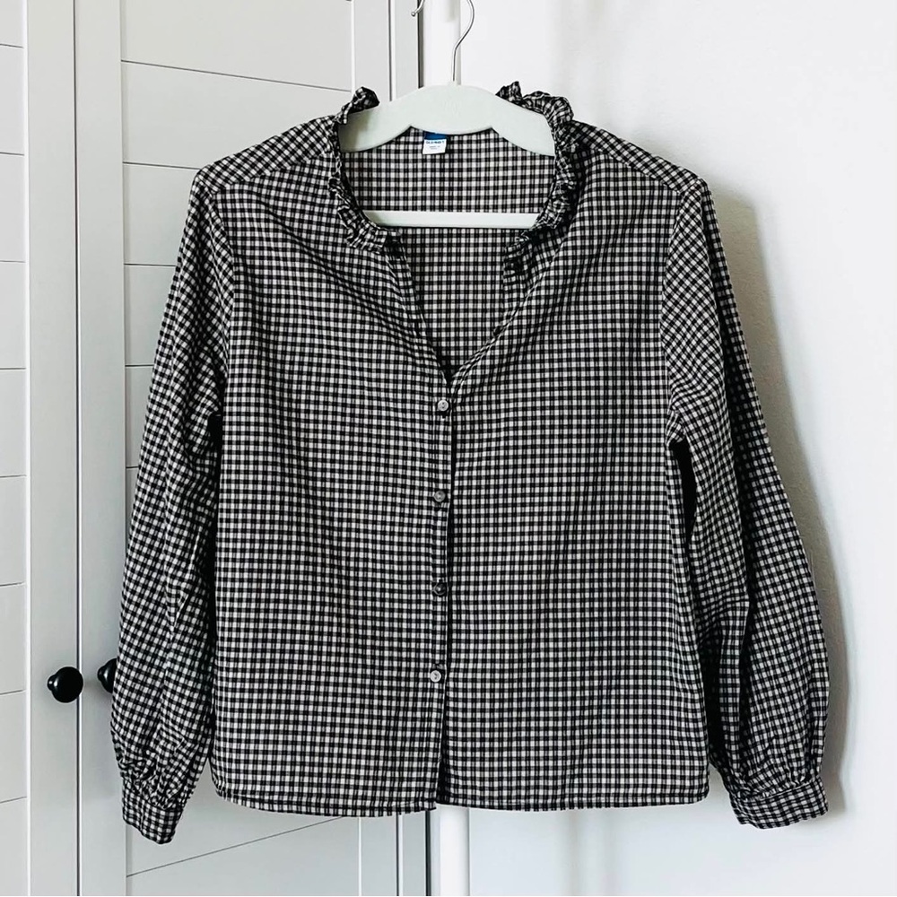 Old Navy Gingham Top